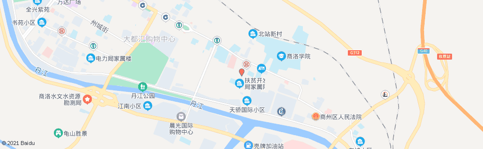 商洛东新路_公交站地图_商洛公交_妙搜公交查询2024