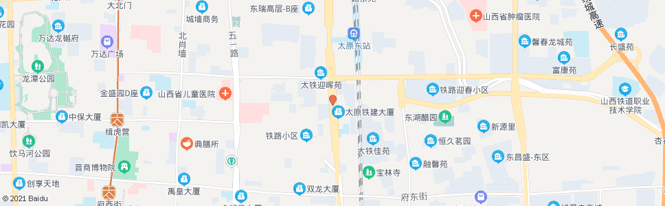 太原建设北路小学_公交站地图_太原公交_妙搜公交查询2024