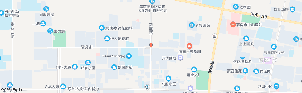 渭南新盛路_公交站地图_渭南公交_妙搜公交查询2024