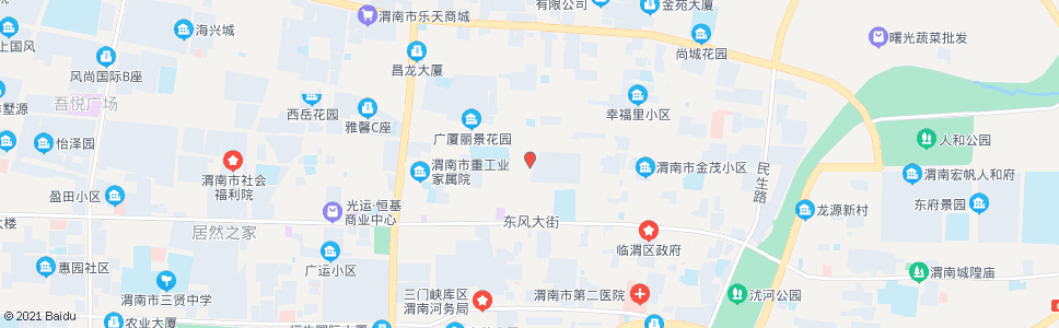 渭南解放路_公交站地图_渭南公交_妙搜公交查询2024