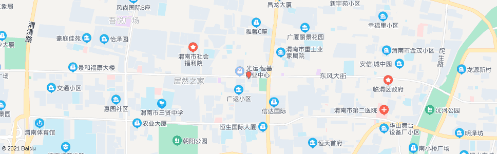 渭南西岳路朝阳十字_公交站地图_渭南公交_妙搜公交查询2024