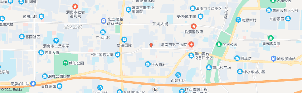 渭南省四建_公交站地图_渭南公交_妙搜公交查询2024