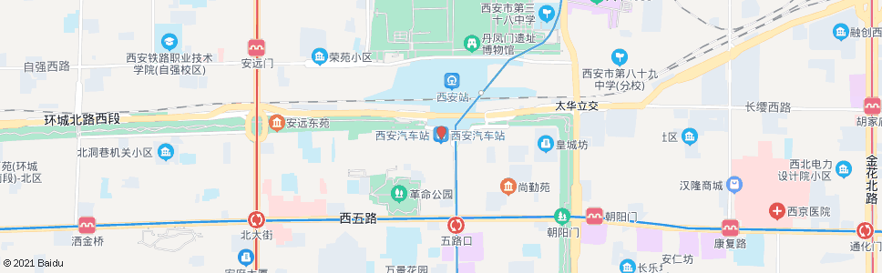 西安秦镇汽车站_公交站地图_西安公交_妙搜公交查询2024