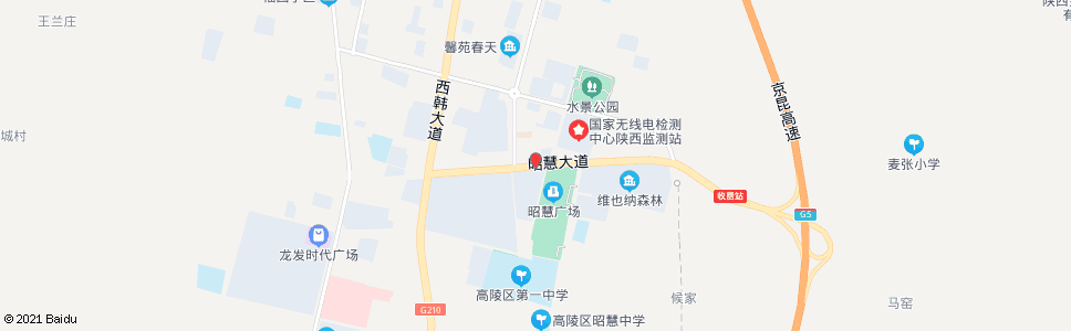 西安昭慧广场_公交站地图_西安公交_妙搜公交查询2025