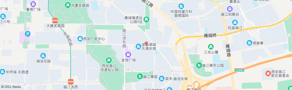 西安曲江池北路新开门路口_公交站地图_西安公交_妙搜公交查询2025