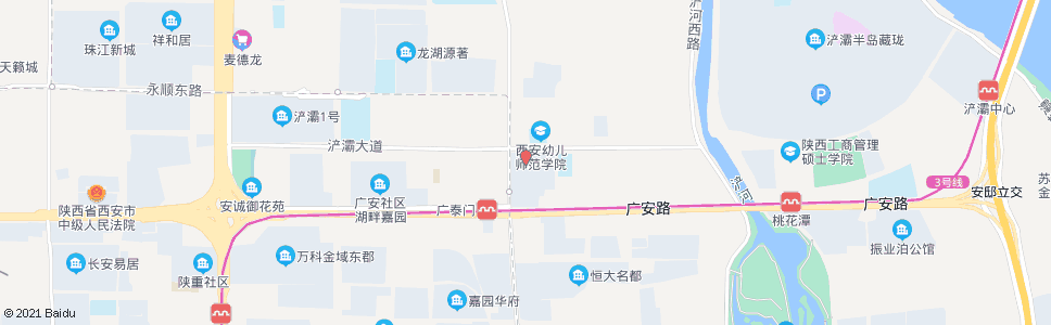西安新房村_公交站地图_西安公交_妙搜公交查询2024