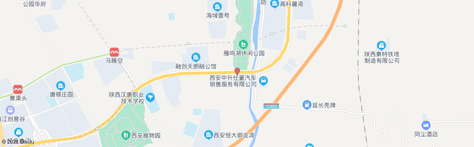 西安东月路东口(雁鸣湖公园)_公交站地图_西安公交_妙搜公交查询2024