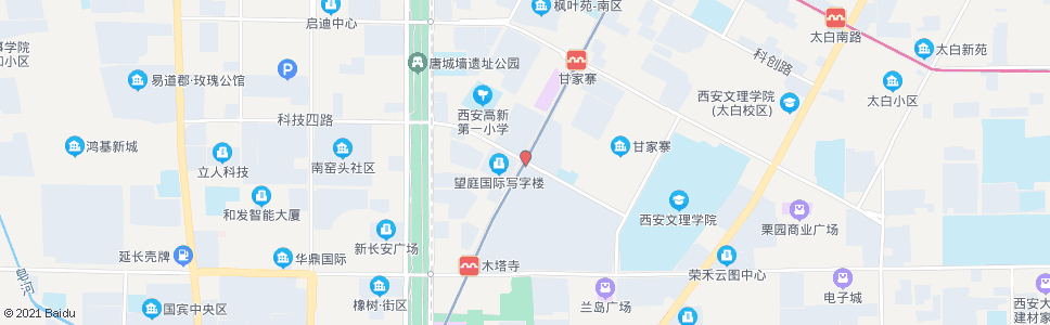 西安高新路南口_公交站地图_西安公交_妙搜公交查询2024