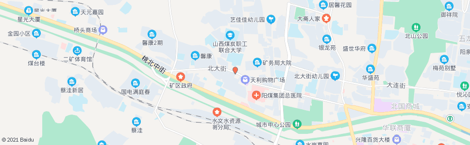 阳泉太行公司(正达彩印)_公交站地图_阳泉公交_妙搜公交查询2024