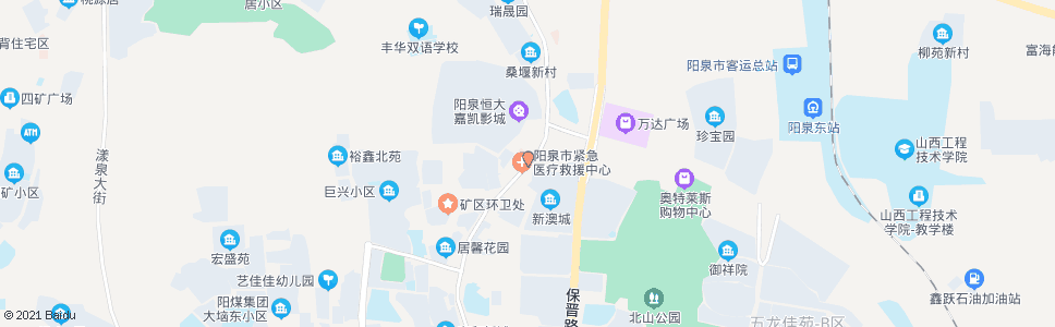 阳泉健康体检中心(豪门家私)_公交站地图_阳泉公交_妙搜公交查询2024