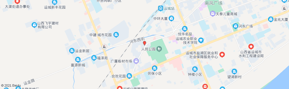 运城家电市场_公交站地图_运城公交_妙搜公交查询2024