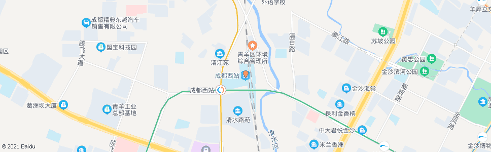 成都天丰路西_公交站地图_成都公交_妙搜公交查询2024
