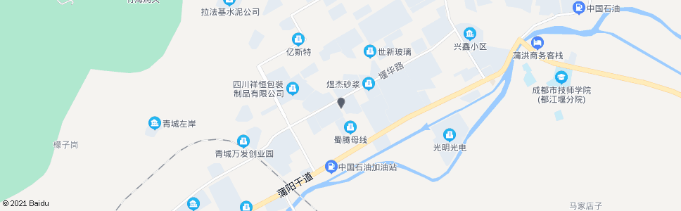 成都拉法基大道下段_公交站地图_成都公交_妙搜公交查询2024