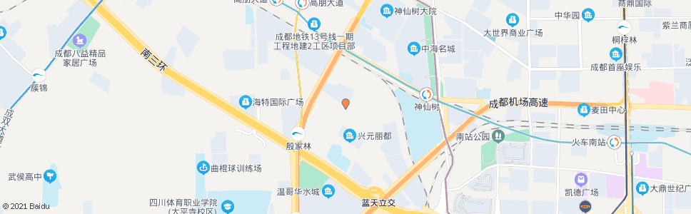 成都新乐中街东_公交站地图_成都公交_妙搜公交查询2024