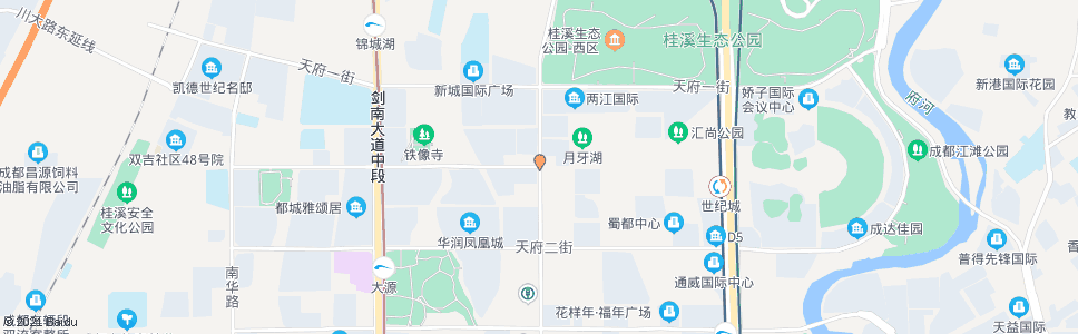 成都益州大道盛邦街口_公交站地图_成都公交_妙搜公交查询2025