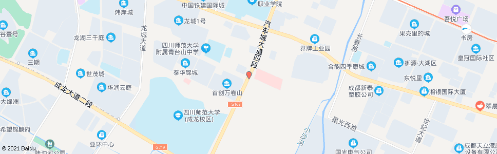 成都车城大道青台山路口_公交站地图_成都公交_妙搜公交查询2024