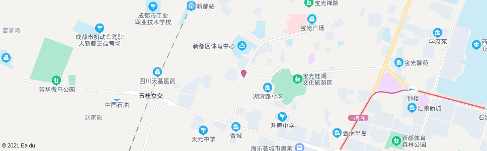 成都西环路口_公交站地图_成都公交_妙搜公交查询2024