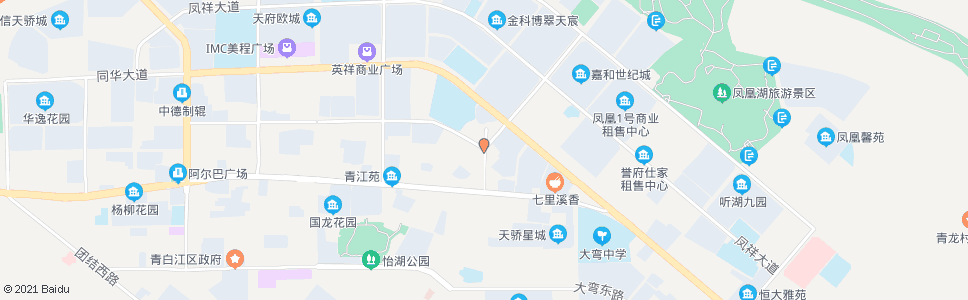 成都校园路菁华路口_公交站地图_成都公交_妙搜公交查询2024