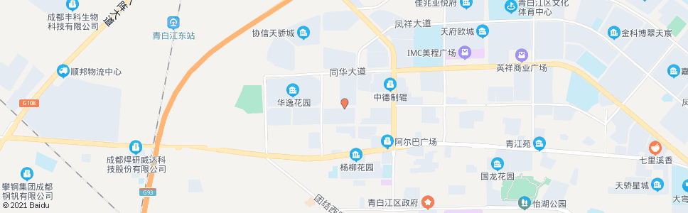 成都华逸路_公交站地图_成都公交_妙搜公交查询2024