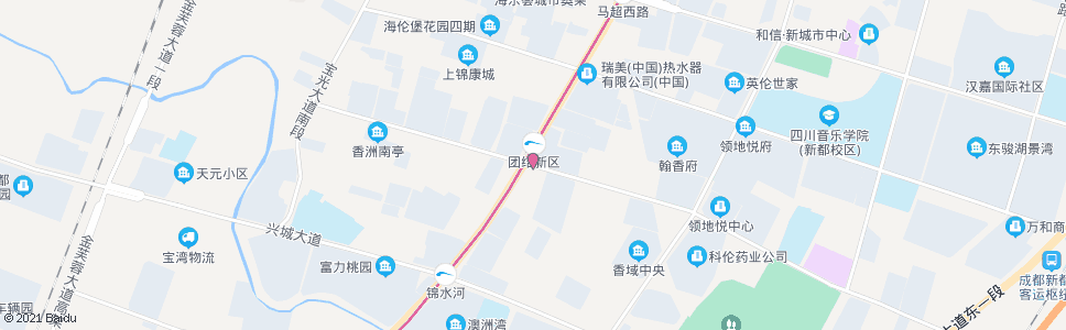 成都工业大道东三段_公交站地图_成都公交_妙搜公交查询2024