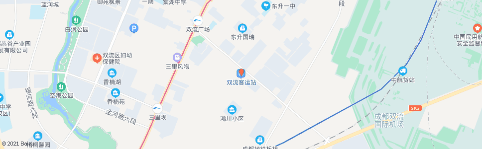 成都双流客运站_公交站地图_成都公交_妙搜公交查询2024