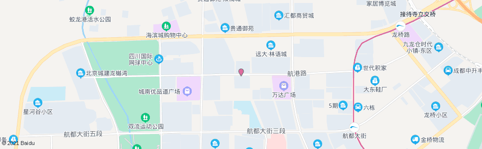 成都航港路城北上街口_公交站地图_成都公交_妙搜公交查询2024