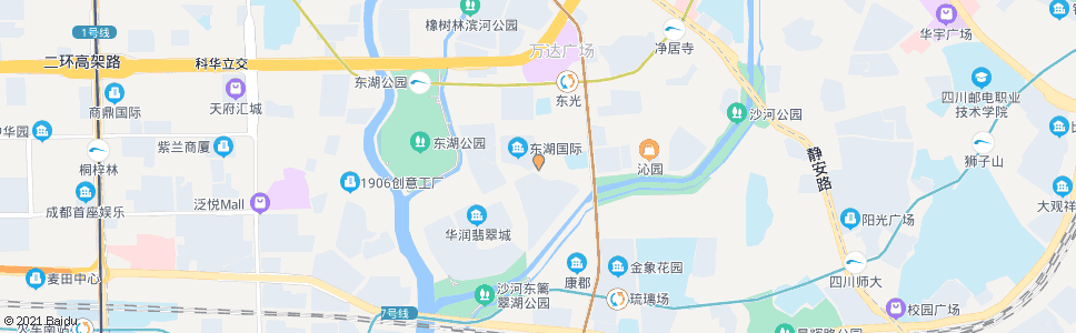 成都华润路中_公交站地图_成都公交_妙搜公交查询2024