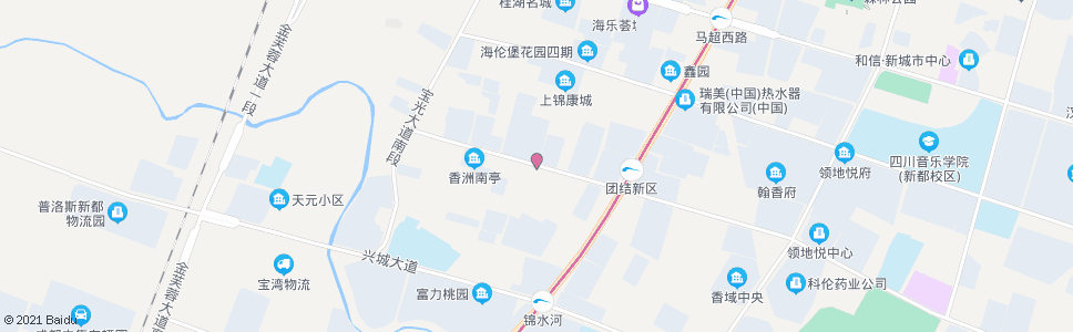 成都工业大道西段_公交站地图_成都公交_妙搜公交查询2024