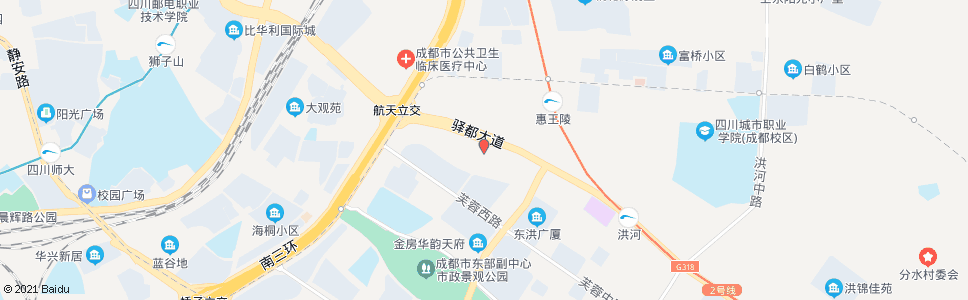 成都枫树街静明路口_公交站地图_成都公交_妙搜公交查询2024