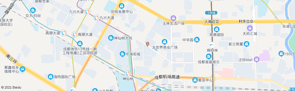 成都紫荆东路西_公交站地图_成都公交_妙搜公交查询2024