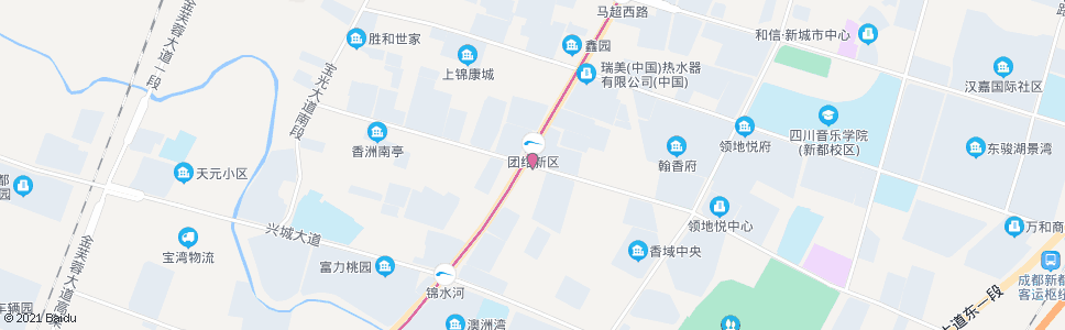 成都工业大道东段三站_公交站地图_成都公交_妙搜公交查询2024