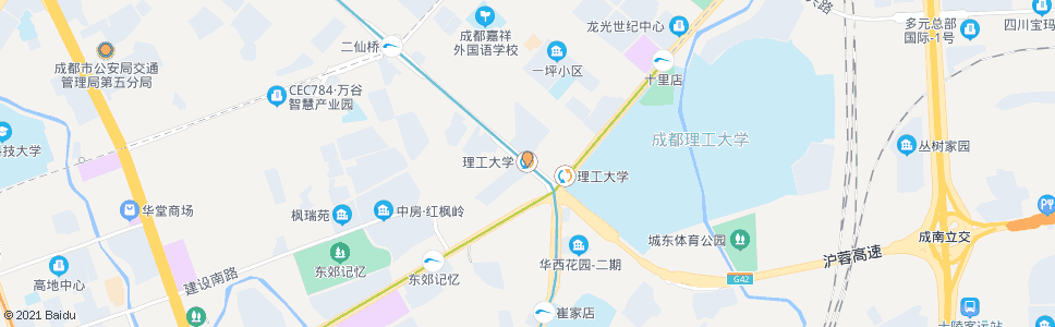 成都十里店公交站_公交站地图_成都公交_妙搜公交查询2024