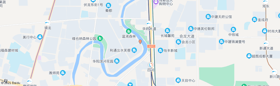 成都伏龙路一段口_公交站地图_成都公交_妙搜公交查询2024