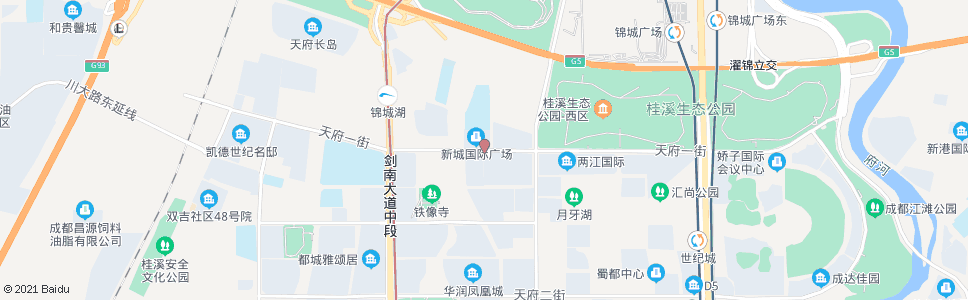 成都天府一街盛兴街口_公交站地图_成都公交_妙搜公交查询2024