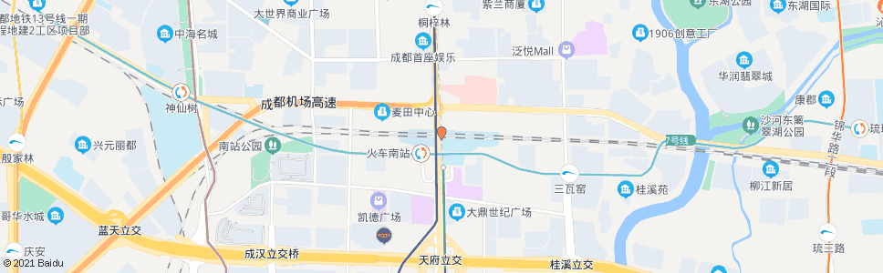 成都千子门路南_公交站地图_成都公交_妙搜公交查询2024