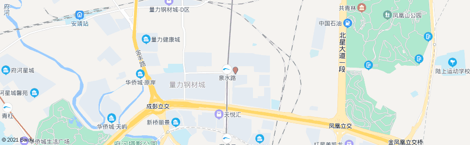成都泉水路口_公交站地图_成都公交_妙搜公交查询2024
