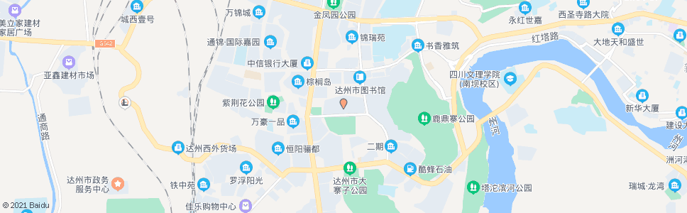 达州市政协_公交站地图_达州公交_妙搜公交查询2024