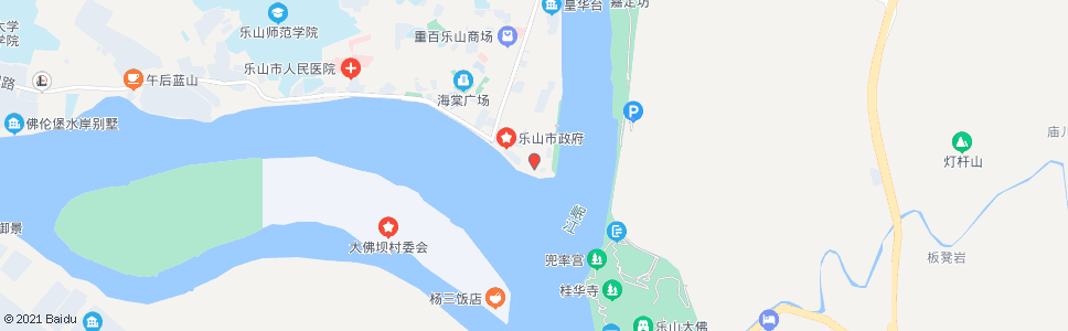 乐山肖公嘴_公交站地图_乐山公交_妙搜公交查询2024