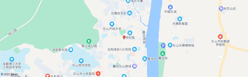 乐山市邮政局_公交站地图_乐山公交_妙搜公交查询2024