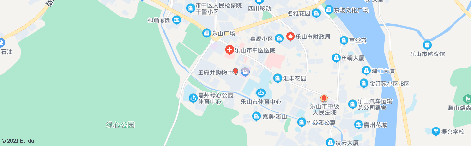 乐山城北幼儿园_公交站地图_乐山公交_妙搜公交查询2024