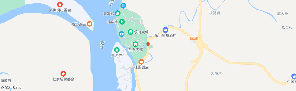 乐山东方佛都_公交站地图_乐山公交_妙搜公交查询2024