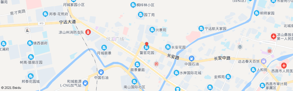 凉山长安_公交站地图_凉山公交_妙搜公交查询2024