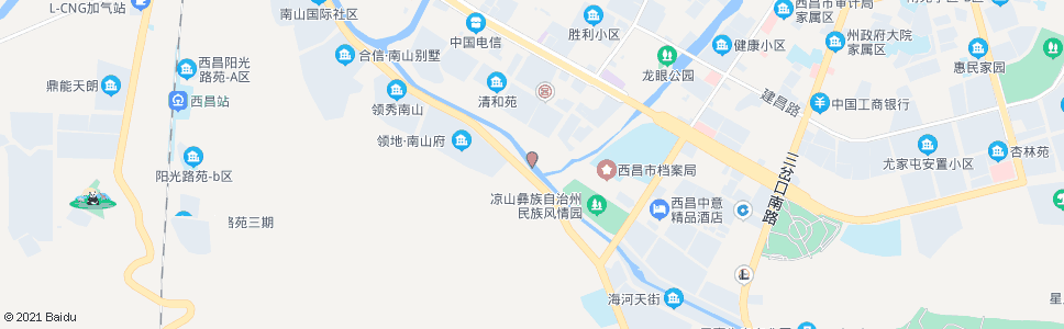 凉山胜利南路_公交站地图_凉山公交_妙搜公交查询2024