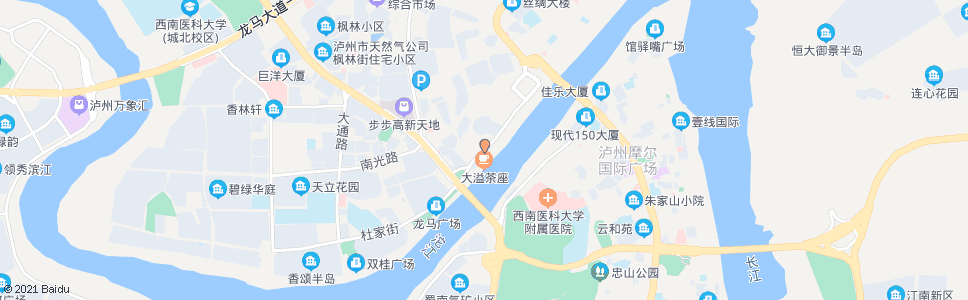 泸州水电校_公交站地图_泸州公交_妙搜公交查询2024