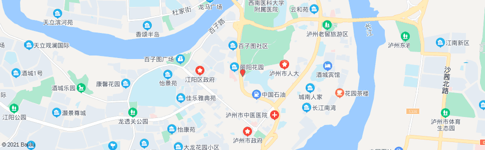 泸州灯杆山大桥_公交站地图_泸州公交_妙搜公交查询2024