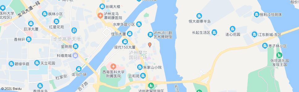 泸州东门口_公交站地图_泸州公交_妙搜公交查询2024