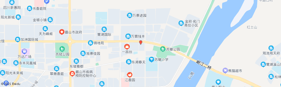 眉山运管所(检测站)_公交站地图_眉山公交_妙搜公交查询2024