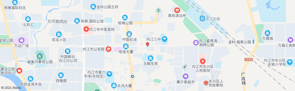 内江西林批发市场_公交站地图_内江公交_妙搜公交查询2024