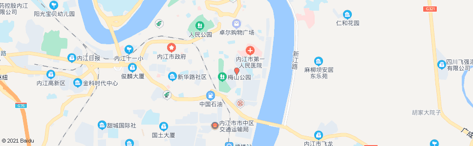内江双安驾校_公交站地图_内江公交_妙搜公交查询2024