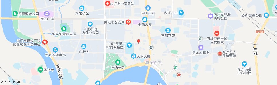 内江兴隆路_公交站地图_内江公交_妙搜公交查询2024